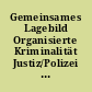 Gemeinsames Lagebild Organisierte Kriminalität Justiz/Polizei Hamburg 1999