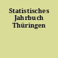 Statistisches Jahrbuch Thüringen