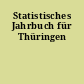 Statistisches Jahrbuch für Thüringen