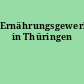 Ernährungsgewerbe in Thüringen