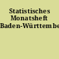 Statistisches Monatsheft Baden-Württemberg