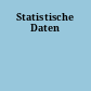 Statistische Daten