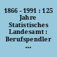 1866 - 1991 : 125 Jahre Statistisches Landesamt : Berufspendler in Hamburg 1910/1924