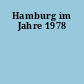 Hamburg im Jahre 1978