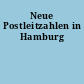 Neue Postleitzahlen in Hamburg