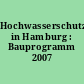 Hochwasserschutz in Hamburg : Bauprogramm 2007