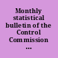 Monthly statistical bulletin of the Control Commission for Germany (British Element)