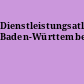 Dienstleistungsatlas Baden-Württemberg