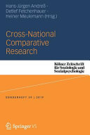 Cross-national comperative research