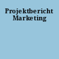Projektbericht Marketing