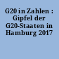 G20 in Zahlen : Gipfel der G20-Staaten in Hamburg 2017