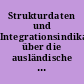 Strukturdaten und Integrationsindikatoren über die ausländische Bevölkerung in Deutschland 2003