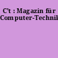 C't : Magazin für Computer-Technik