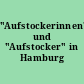"Aufstockerinnen" und "Aufstocker" in Hamburg