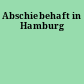 Abschiebehaft in Hamburg