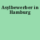 Asylbewerber in Hamburg
