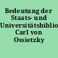 Bedeutung der Staats- und Universitätsbibliothek Carl von Ossietzky