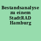 Bestandsanalyse zu einem StadtRAD Hamburg