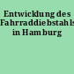 Entwicklung des Fahrraddiebstahls in Hamburg
