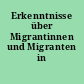 Erkenntnisse über Migrantinnen und Migranten in Hamburg