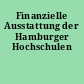 Finanzielle Ausstattung der Hamburger Hochschulen