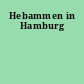 Hebammen in Hamburg