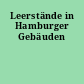 Leerstände in Hamburger Gebäuden