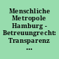 Menschliche Metropole Hamburg - Betreuungrecht: Transparenz schaffen und Qualität fördern