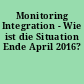 Monitoring Integration - Wie ist die Situation Ende April 2016?