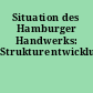 Situation des Hamburger Handwerks: Strukturentwicklung