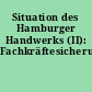 Situation des Hamburger Handwerks (II): Fachkräftesicherung