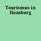 Tourismus in Hamburg
