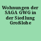 Wohnungen der SAGA GWG in der Siedlung Großlohe