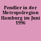 Pendler in der Metropolregion Hamburg im Juni 1996