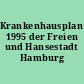 Krankenhausplan 1995 der Freien und Hansestadt Hamburg