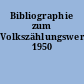 Bibliographie zum Volkszählungswerk 1950