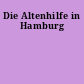Die Altenhilfe in Hamburg