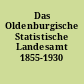 Das Oldenburgische Statistische Landesamt 1855-1930