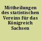 Mittheilungen des statistischen Vereins für das Königreich Sachsen