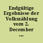 Endgültige Ergebnisse der Volkszählung vom 2. December 1895 im Herzogthum Anhalt