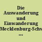 Die Auswanderung und Einwanderung Mecklenburg-Schwerins in den Jahren 1861 und 1862