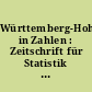 Württemberg-Hohenzollern in Zahlen : Zeitschrift für Statistik und Landeskunde