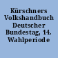 Kürschners Volkshandbuch Deutscher Bundestag, 14. Wahlperiode 1998