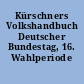 Kürschners Volkshandbuch Deutscher Bundestag, 16. Wahlperiode