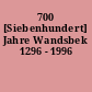 700 [Siebenhundert] Jahre Wandsbek 1296 - 1996
