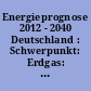 Energieprognose 2012 - 2040 Deutschland : Schwerpunkt: Erdgas: Brücken- oder Basisenergie?