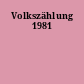 Volkszählung 1981