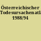 Österreichischer Todesursachenatlas 1988/94