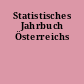 Statistisches Jahrbuch Österreichs