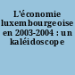L'économie luxembourgeoise en 2003-2004 : un kaléidoscope